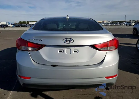 2014 Hyundai Elantra Se из США, поврежденный, VIN 5NPDH4AE9EH516282